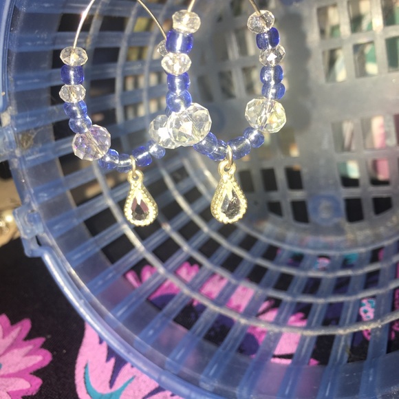 Gorgeous Swarovski beaded earrings NWT - Picture 2 of 8